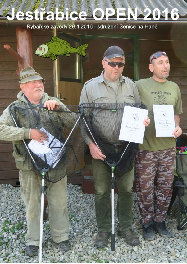 Rybářské závody spolku - Jestřabice 20.4.2016