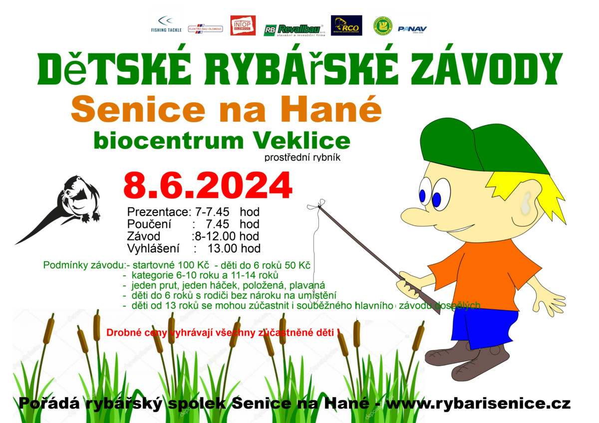 Plakát dětské závody