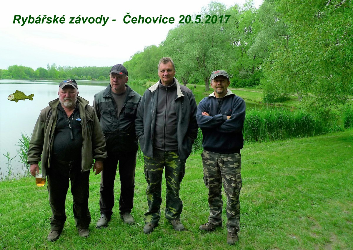 Rybářské závody Čehovice 20.5.2017